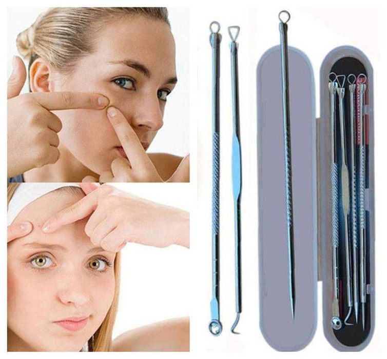 Acessórios de limpeza profunda na pele, acne e pontos negros