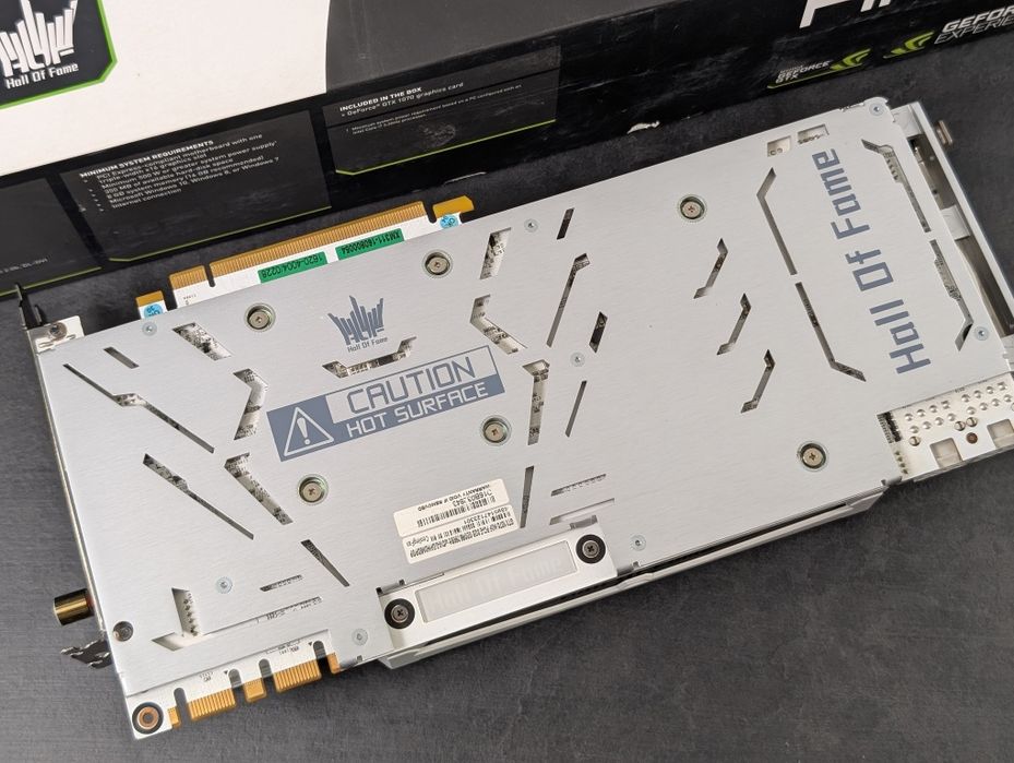 Топова! Відеокарта KFA2 HOF GTX 1070 8GB (GDDR5) Гарантія | XPLAY