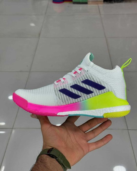 Кроссовки  Adidas Crazyflight Mid Shoes Grey