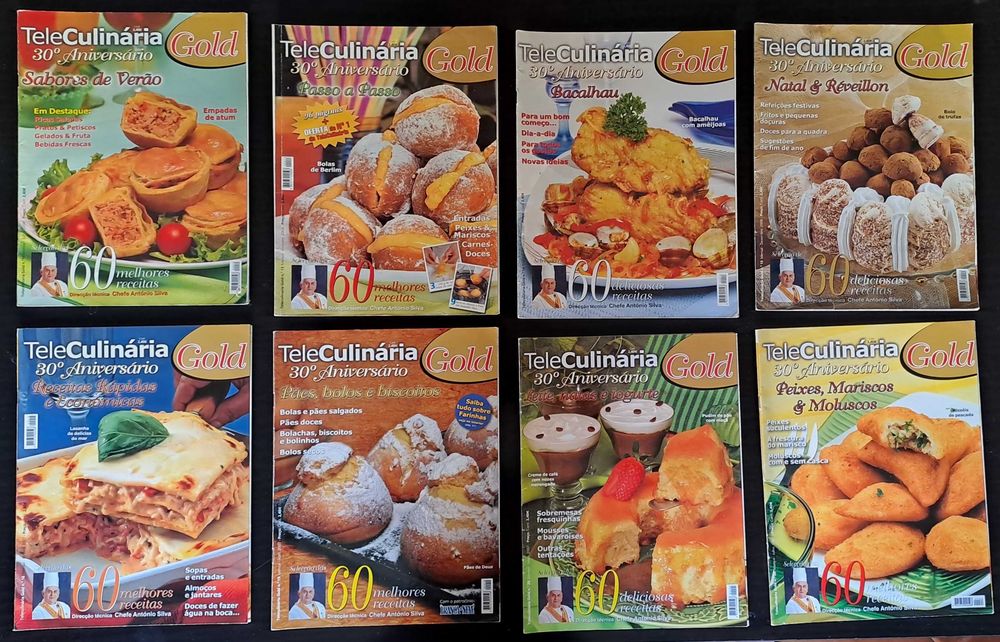 Teleculinária GOLD - 20 Revistas