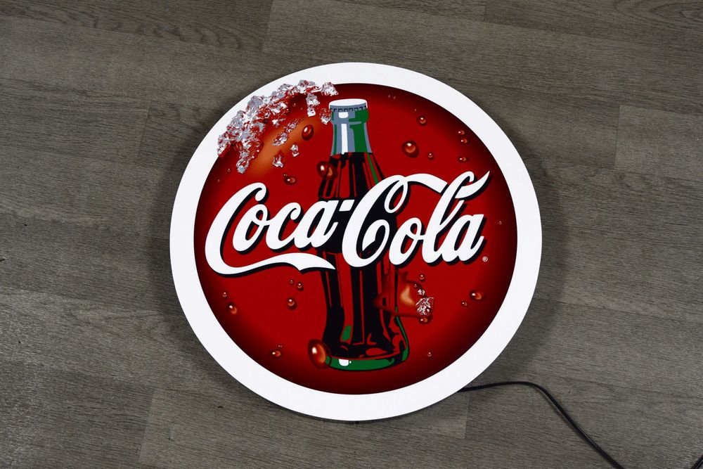 Reklama LED Coca Cola, Neon Cocacoli, Baner, Lampa, Kaseton, Plafon