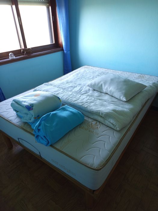 Cama elétrica com colchão