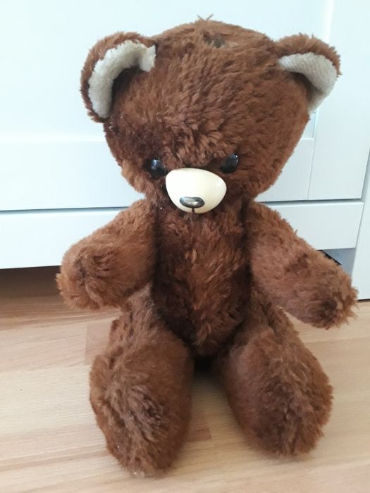 Stare Misie trociniaki lata 70 te (ruchome łapki i nóżki)  36cm