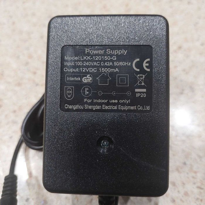 Зарядний Пристрій 12V 1500mA Для Дитячого Електромобіля 18W