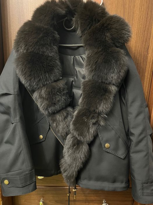 Куртка з натуральним хутром