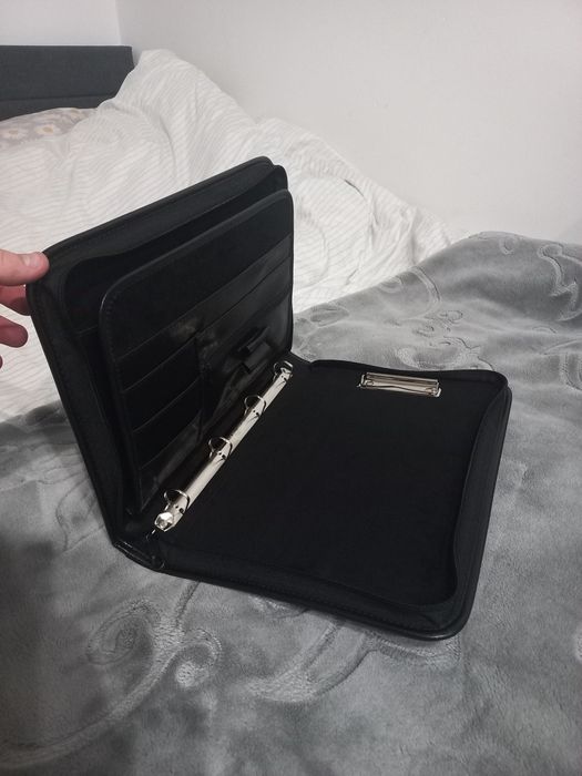 Organizer skórzany teczką aktówka nówka