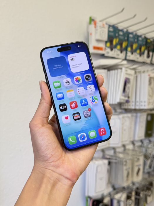 Iphone 15 Pro 256 Gb Blue Neverlock Фізична Сім від Магазину + Гарантія