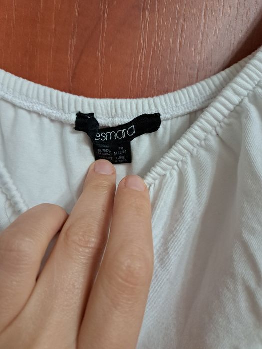 Biała przewiewna hiszpanka rozm 40/42
