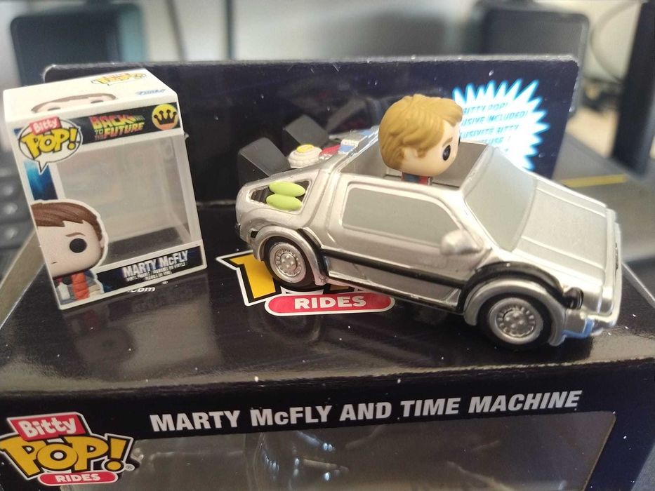 Bitty POP! Rides Back to The Future - Marty McFly Time Machine - Funko