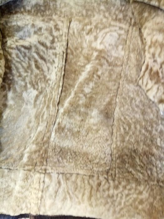 Кожаная дублёнка