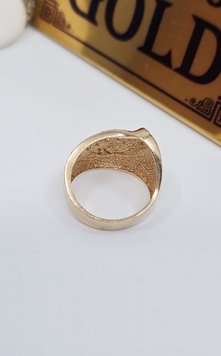 Złoty pierścionek próba 583 Używane