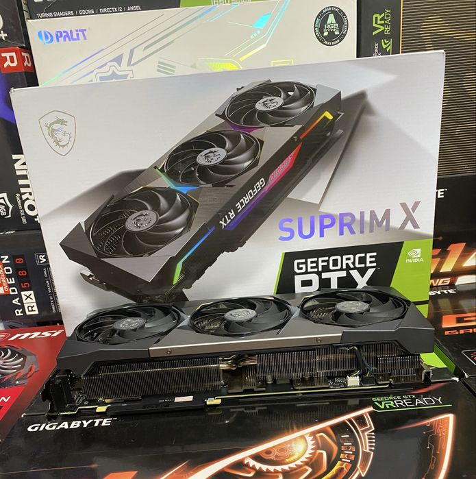 Відеокарта MSI RTX 3080 Suprim 10gb топове виконання!