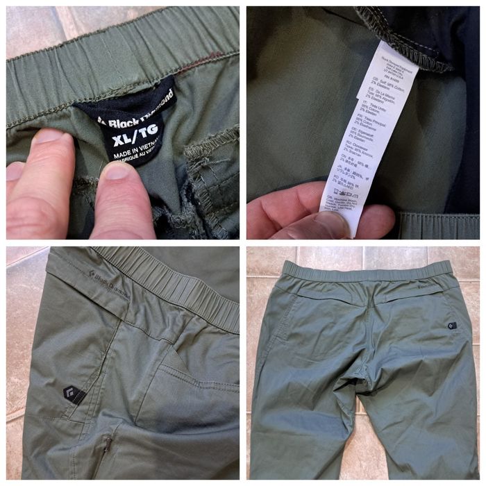 Трекінгові боулдерінг штани Black Diamond