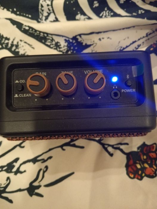 Amp portátil com bluetooth