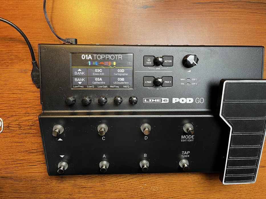 procesow gitarowy Line6 pod go