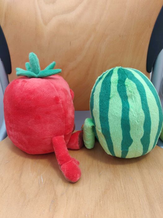 Peluches Gang dos Frescos Lidl - Tomate e Melancia (C/ Etiqueta)