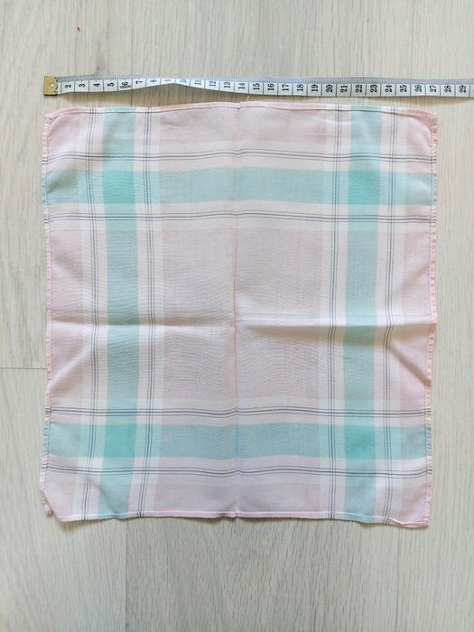 Chusteczki damskie materiałowe retro PRL