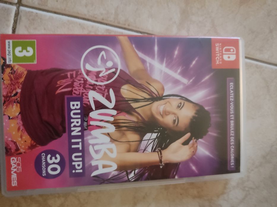 Jogo de fitness Zumba Burn It Up! para Nintendo Switch.