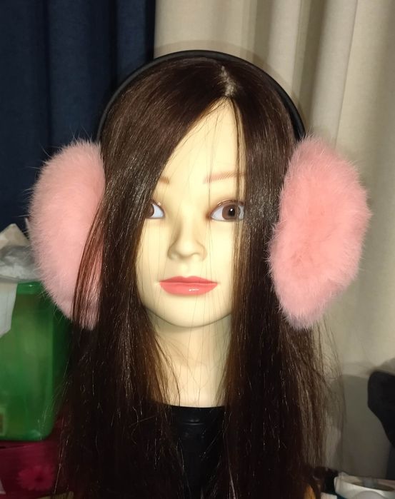 Продам навушники із натурального хутра кроля