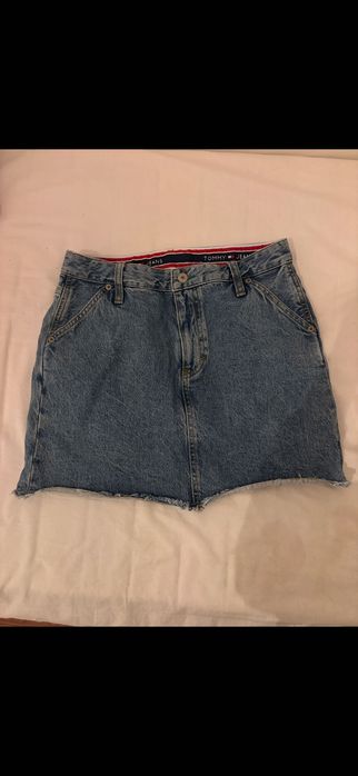 Spódniczka Tommy Jeans - bawełna 100% rozmiar M