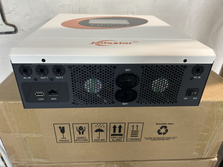 БЕЗКОШТОВНА доставка!!!Гібридний інвертор Jsdsolar 6.5kW 48v Wi-Fi