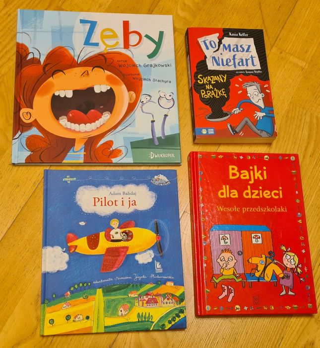 1 Książka bajki dla dzieci wesołe przedszkolaki Stolarczyk Ewa