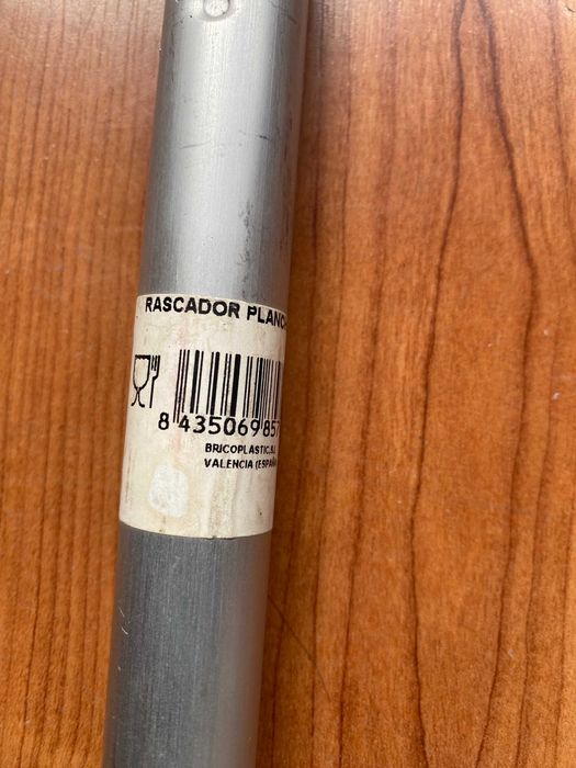 Raspador para limpeza de chapas de grelhar novo