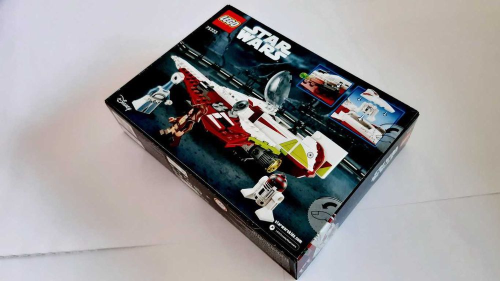 Lego Star Wars 75333 Obi-Wan Kenobi's Jedi Starfighter selado
