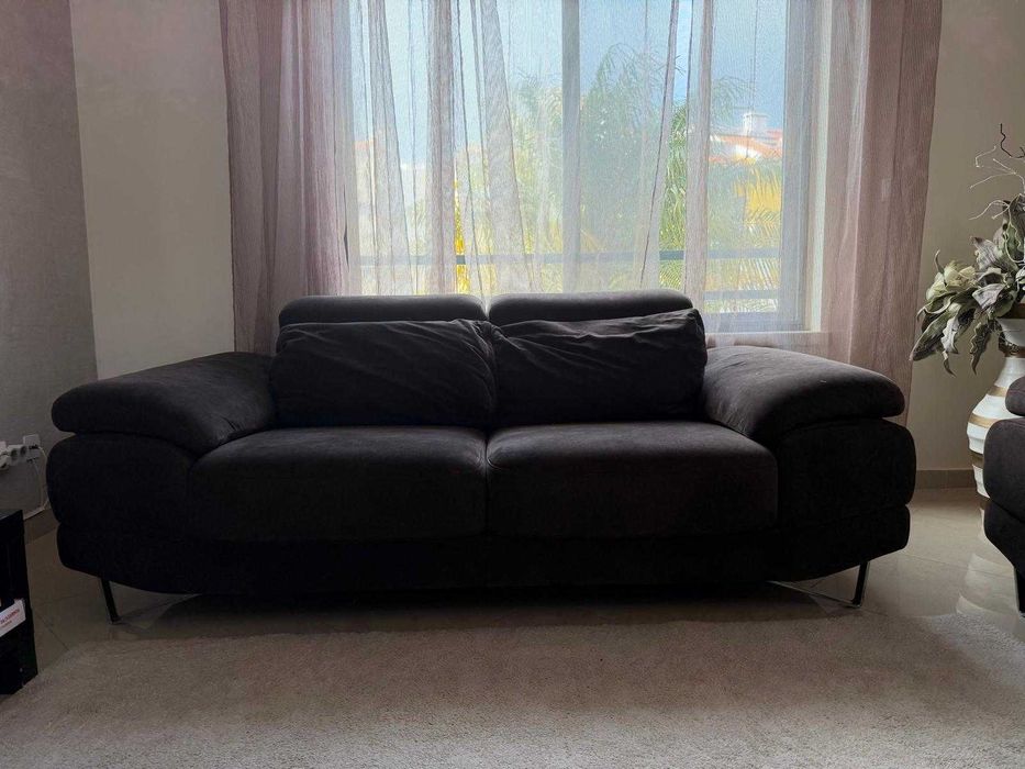 Sofá Castanho 2 unindades