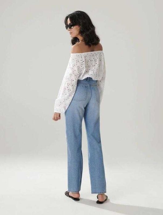 Джинси high waist straight