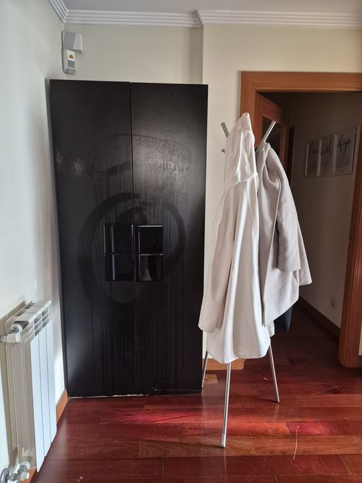 Móvel de entrada com espelho separado e sapateira igual