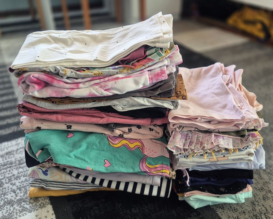 DUŻA paka ubrań dla dziewczynki, rozmiar 110