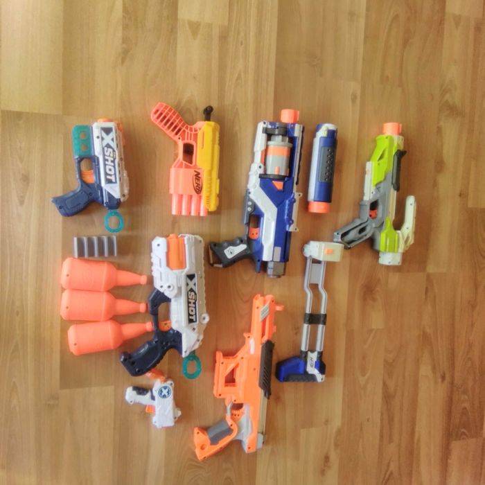 Nerfs,peças várias