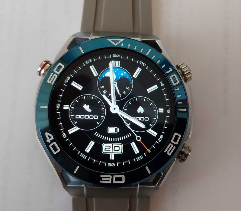 smartwatch zegarek męski mnóstwo funkcji: EKG, cukier, ciśnienie, itp.