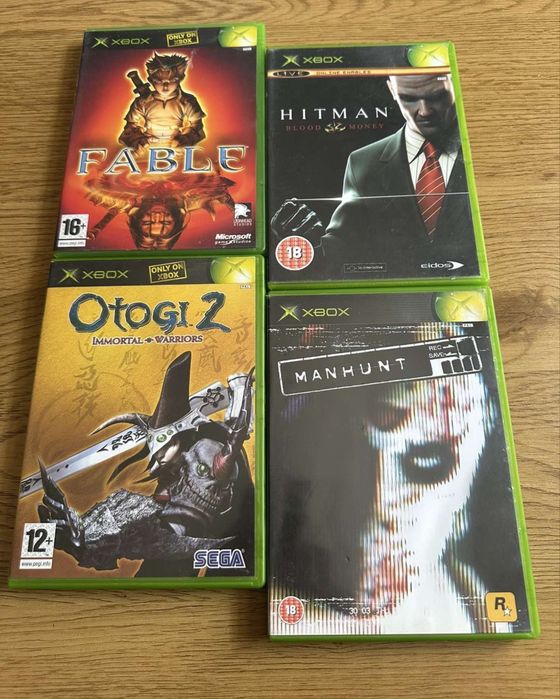 XBOX Original\360\One: Manhunt ObsCure Otogi Diablo Fable Hitman Forza Horizon, Motorsport MassEffect Halo Gears of War, Ninja Gaiden Inside Limbo