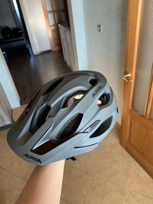Шолом ALPINA CARAPAX 2.0 MTB COFFEE-сірий 57-62 см