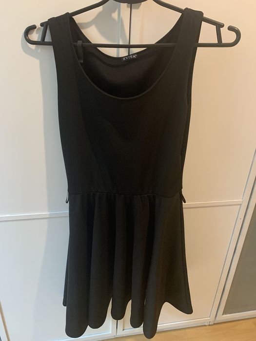 Czarna sukienka, rozm XS, 152