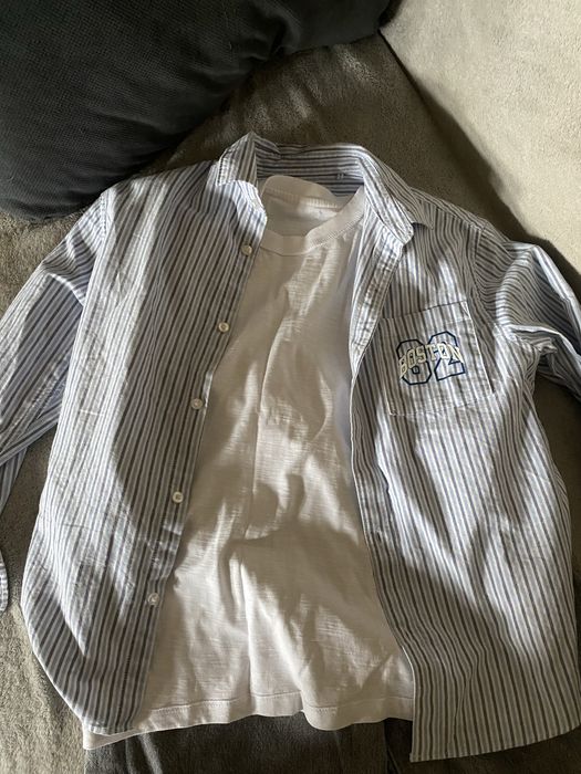 Комплект для мальчика рубашка/футболка 140рост