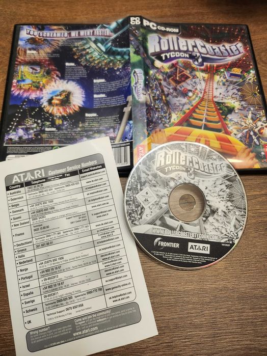 PC Roller Coaster Tycoon 3 Angielska