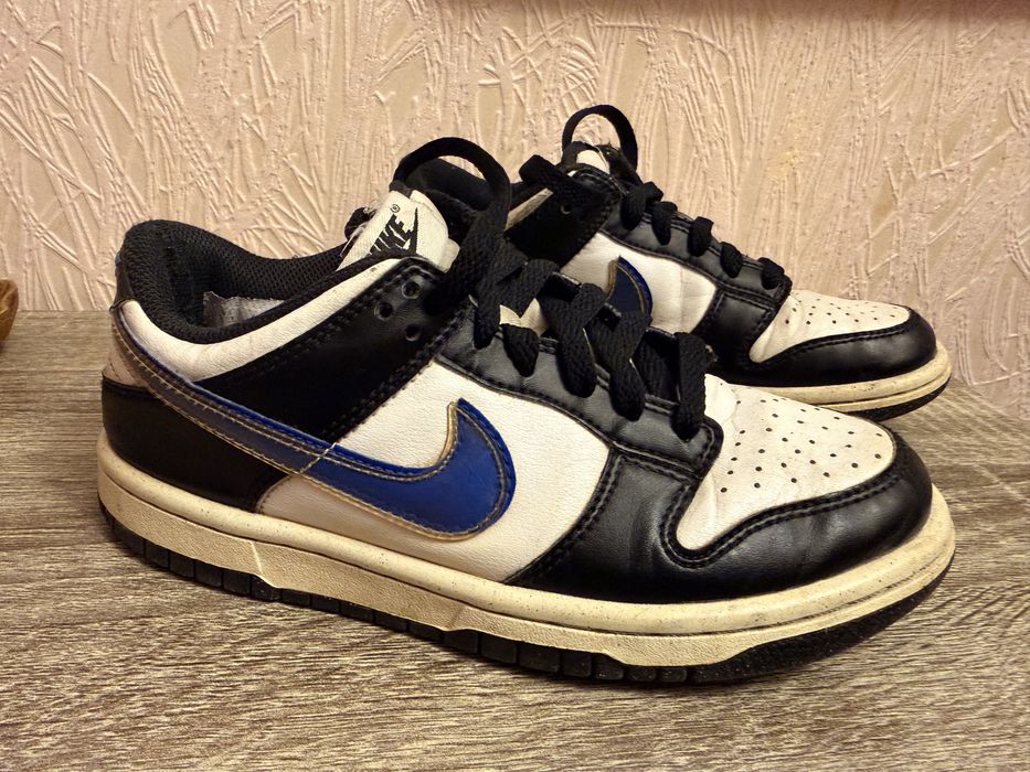кросівки Nike Dunk Low Black White Blue