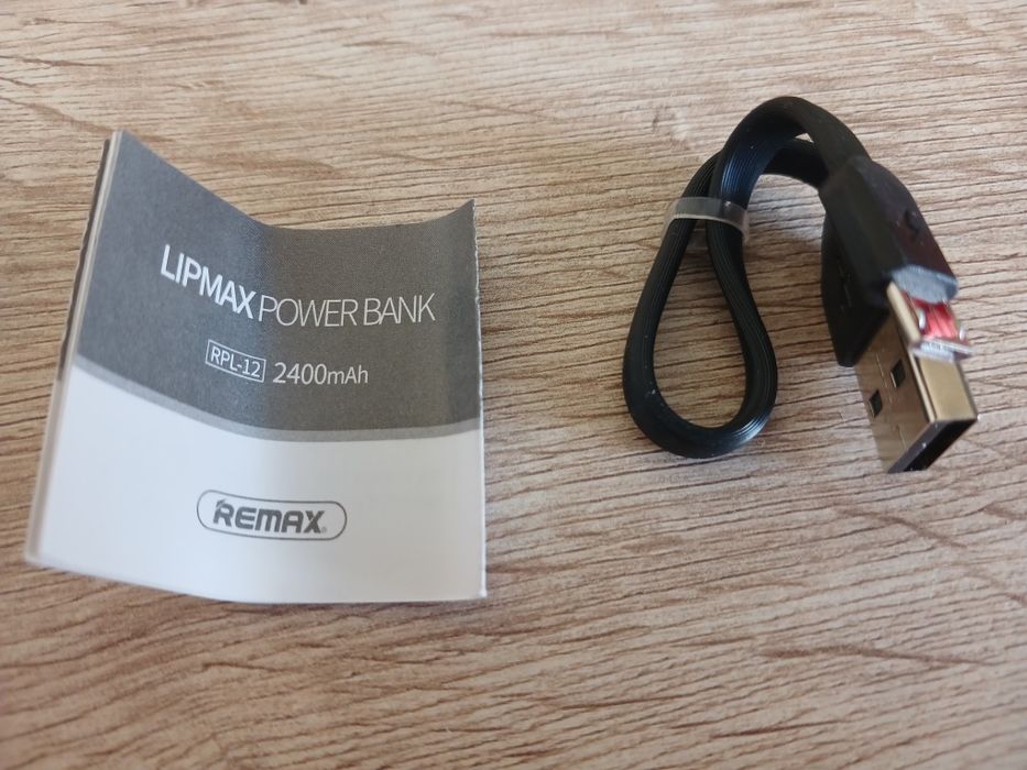 Міні Power bank 2400 mA помадка Remax