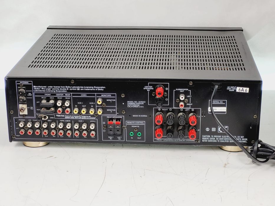 Harman Kardon AVR 20 II amplituner wzmacniacz kino 5.1