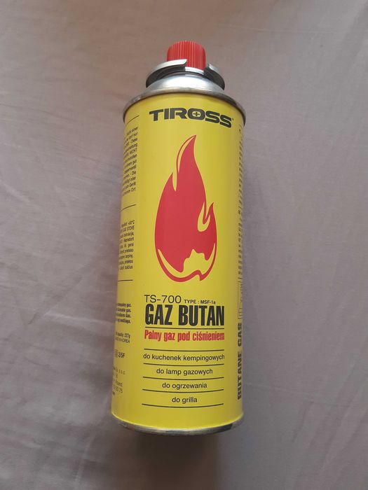 Kartusz gazu turystyczny lub do palnika