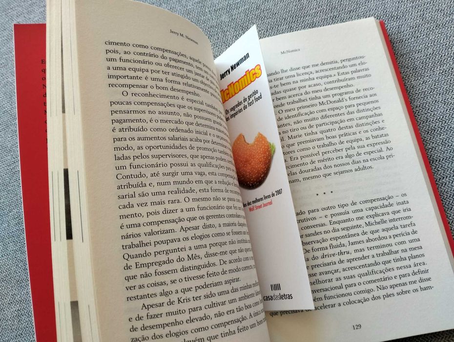 livro "McNomics" de Jerry Newman