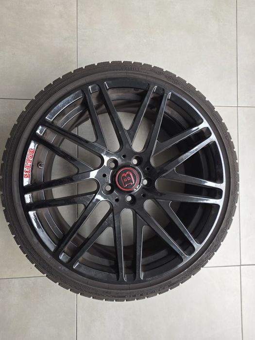 Jantes Brabus originais 19" com pneus 235/35 R19