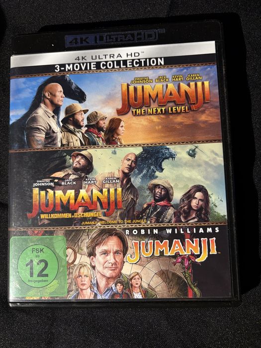Jumanji 4K Trilogia