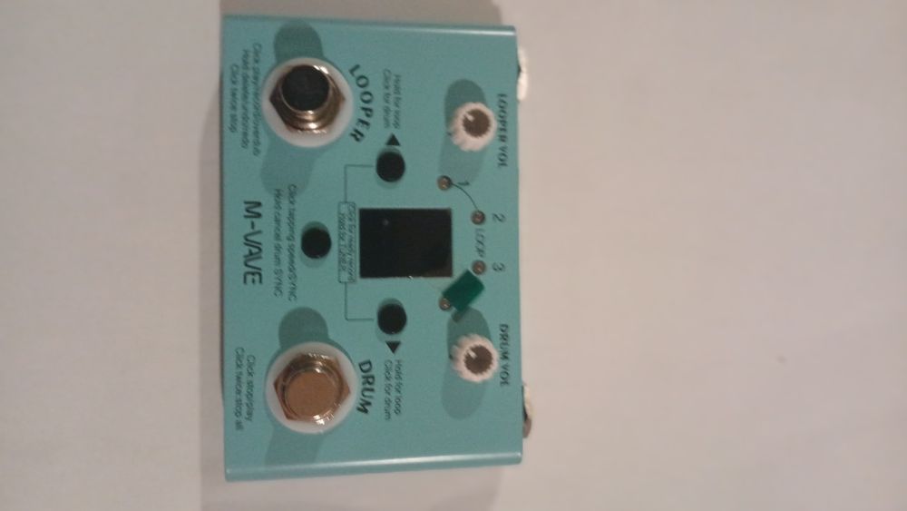 Looper novo para guitarras