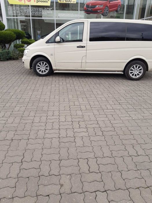 Труби під пороги Mercedes Vito 447-639