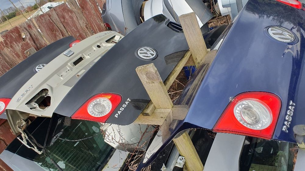 Vw Passat b6 Sedan Klapa Tył LD5Q LC9Z L041 Zdrowa bez korozji