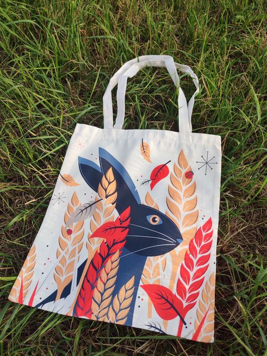 Shopper Eco Torba z wizerunkiem zajączka